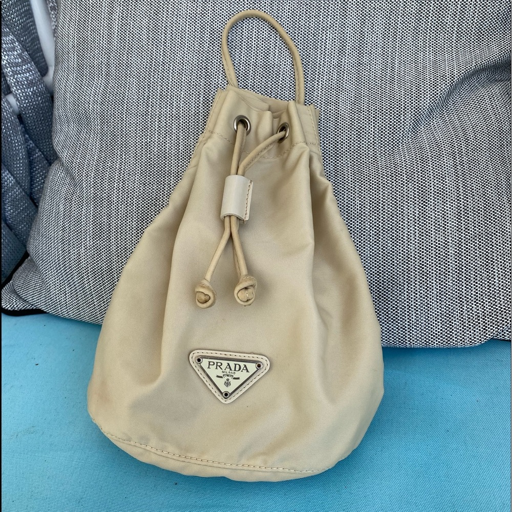 Vintage Prada nylon pouch